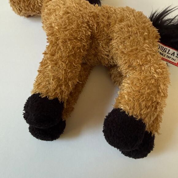 Douglas Cuddle Toy Tan Black Mane Buckskin Pony/Horse Plush Soft Stuffed Toy GUC - Picture 10 of 16